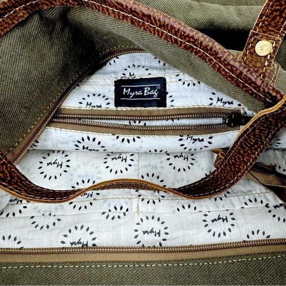 Myra Braided Shoulder bag W / Cowhide , Cotton and Leather. beautifully made - Picture 9 of 10